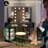 Chantle Vanity Modern Dresser with 3-Color LED Lighting & Motion Sensor-1743980593