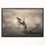 «Crow Percher on Tree», reproduction de photo sur toile tendue encadrée-26690737