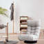 Fauteuil inclinable simple - chaise japonaise - 3 réglages - rotatif à 360 °-8574216