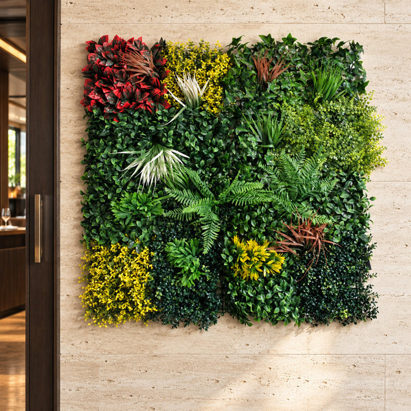 Greenwall 100 cm H Faux Plant
