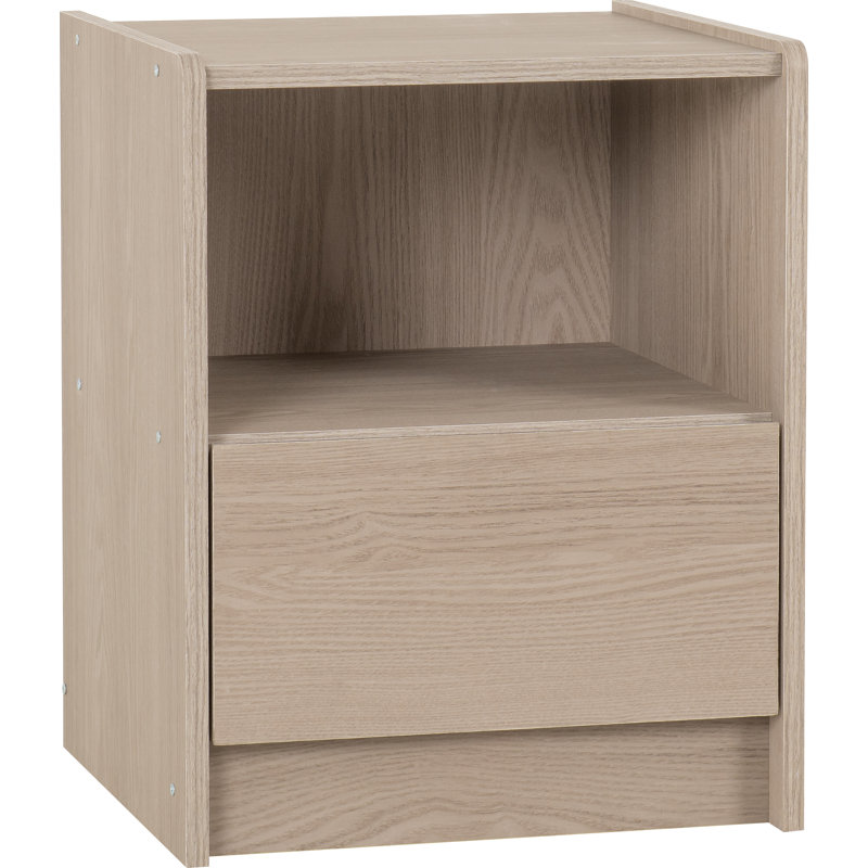 Seja 42.5cm W Particle Board / Chipboard Bedside Table