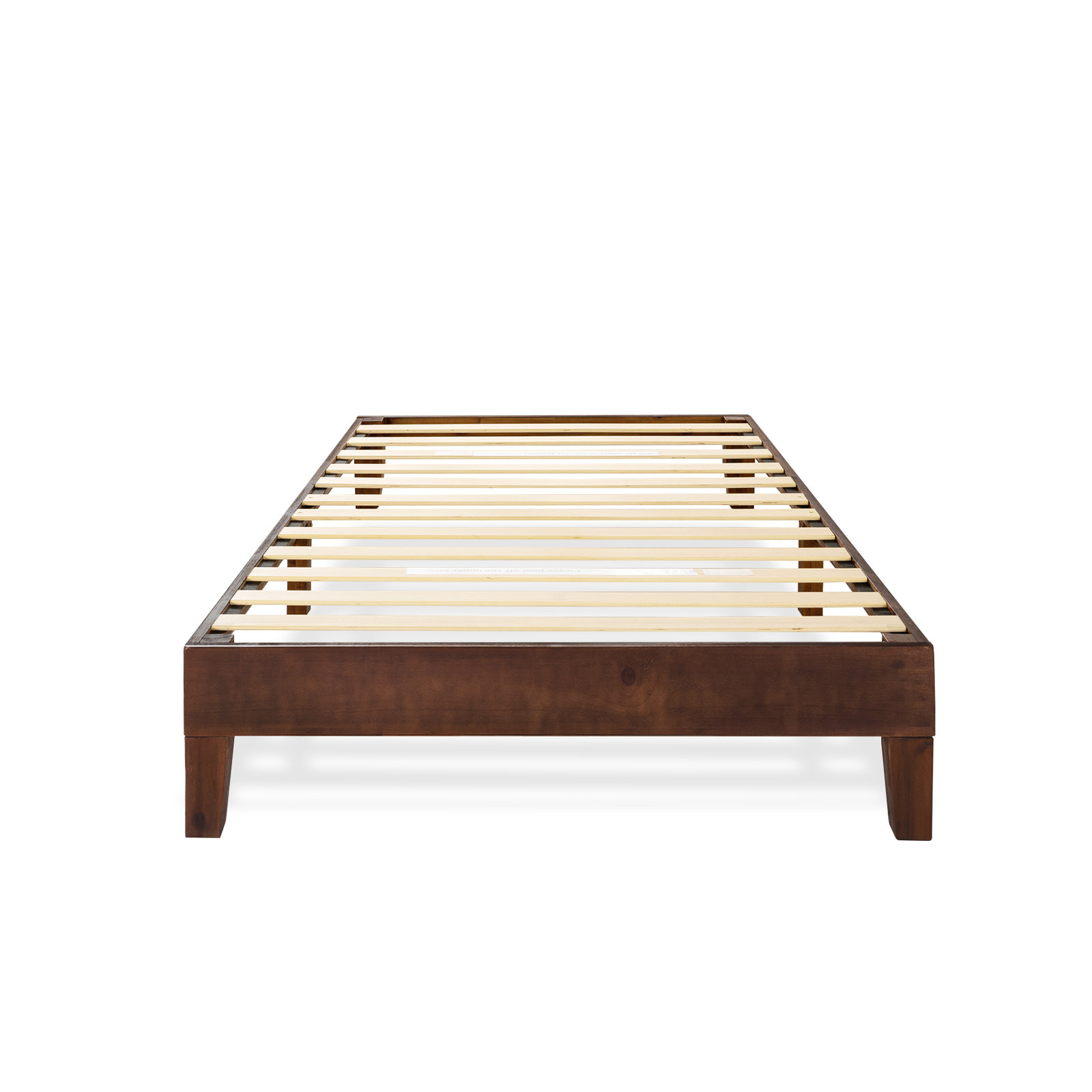 Amaryn Solid Wood Bed, Antique Espresso, Twin