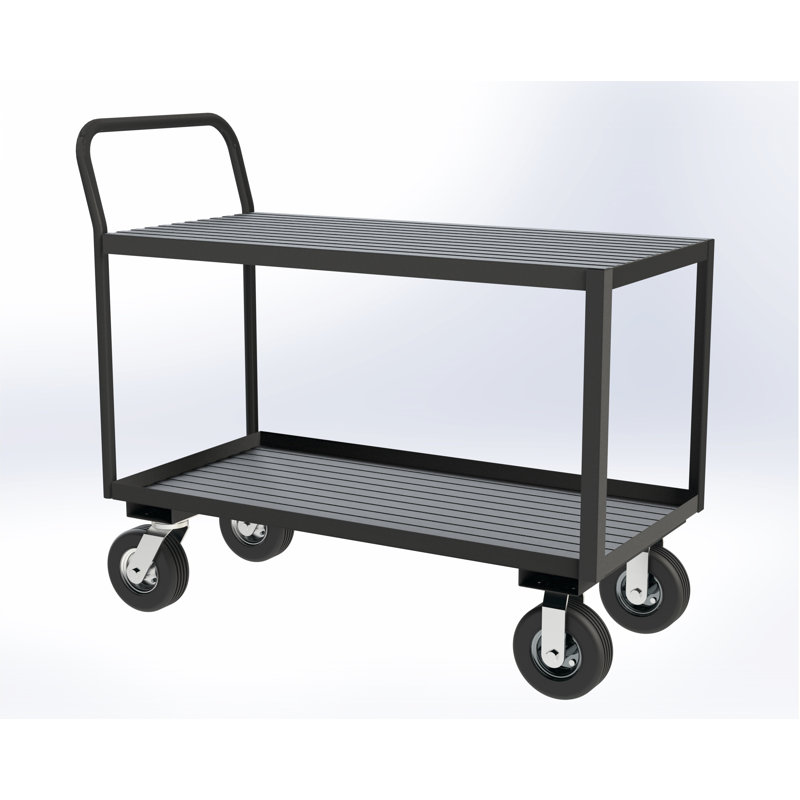 Chariot à instruments à profil bas, H 44 po x l 51 po x P 24,25 po