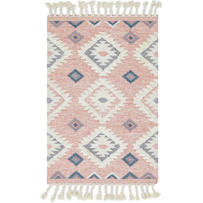 Alenah Wool Southwestern Indoor Rug, Rectangle 4' x 6'