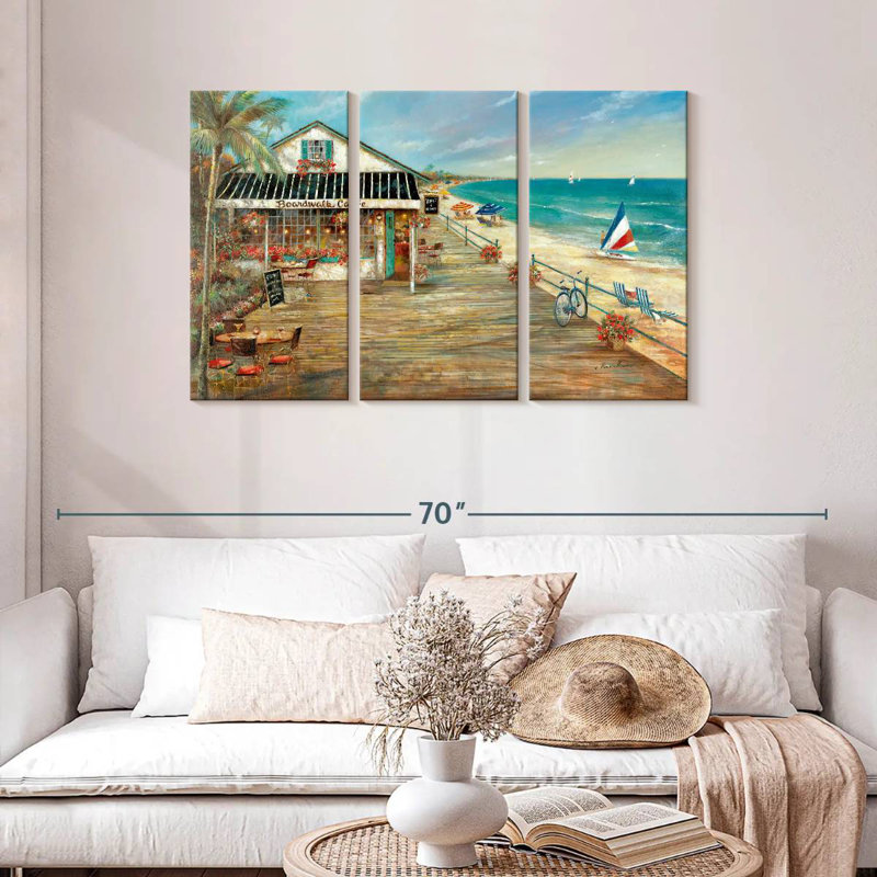 Gillard Boardwalk Cafe, H 28 po x l 45 po