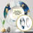 Bahari Metal Round Mirror