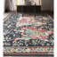 Tapis vert noué à la main de haute qualité