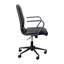 Mid-Back Designer Upholstered Swivel Executive Office Chair with Armrests-1395143013-1395143012