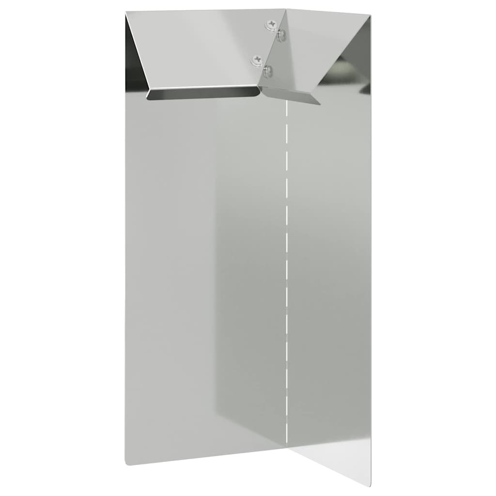 25cm H x 10cm W Galvanised Steel Hardware