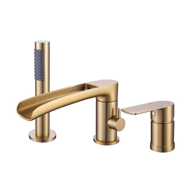 Robinet de baignoire en laiton au design moderne