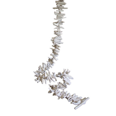 Kalalou White-Washed Driftwood Garlands Set of 2, 72" H