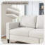 Canapé rembourré 78 "avec repose-pieds-240646828