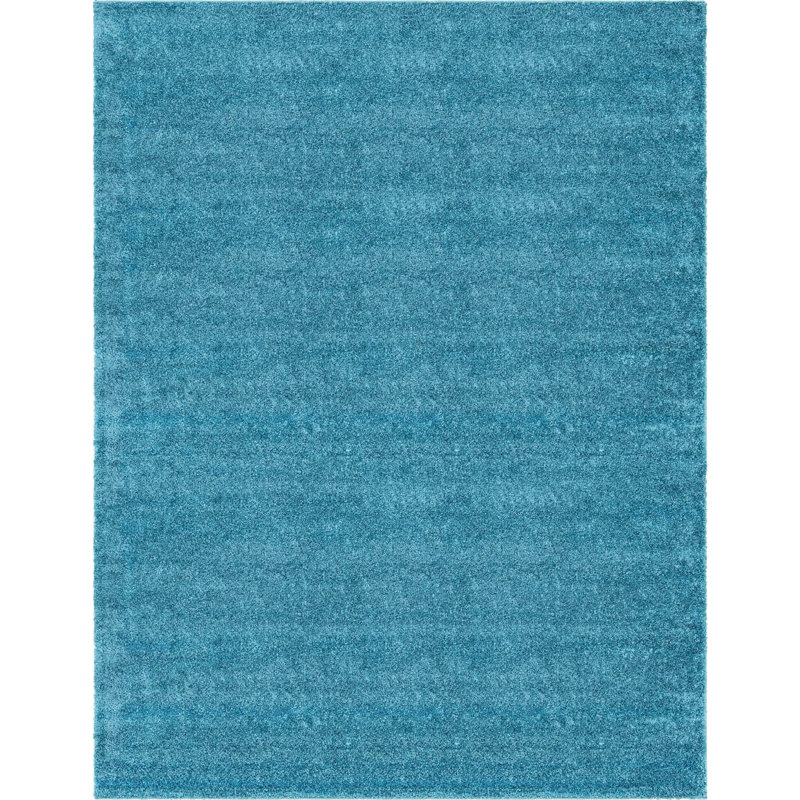 Tapis turquoise, Rectangle 10 pi x 13 pi 1 po
