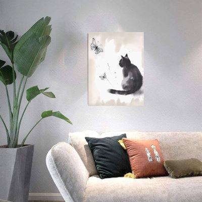 Art mural en toile sans cadre 12 "x 16"