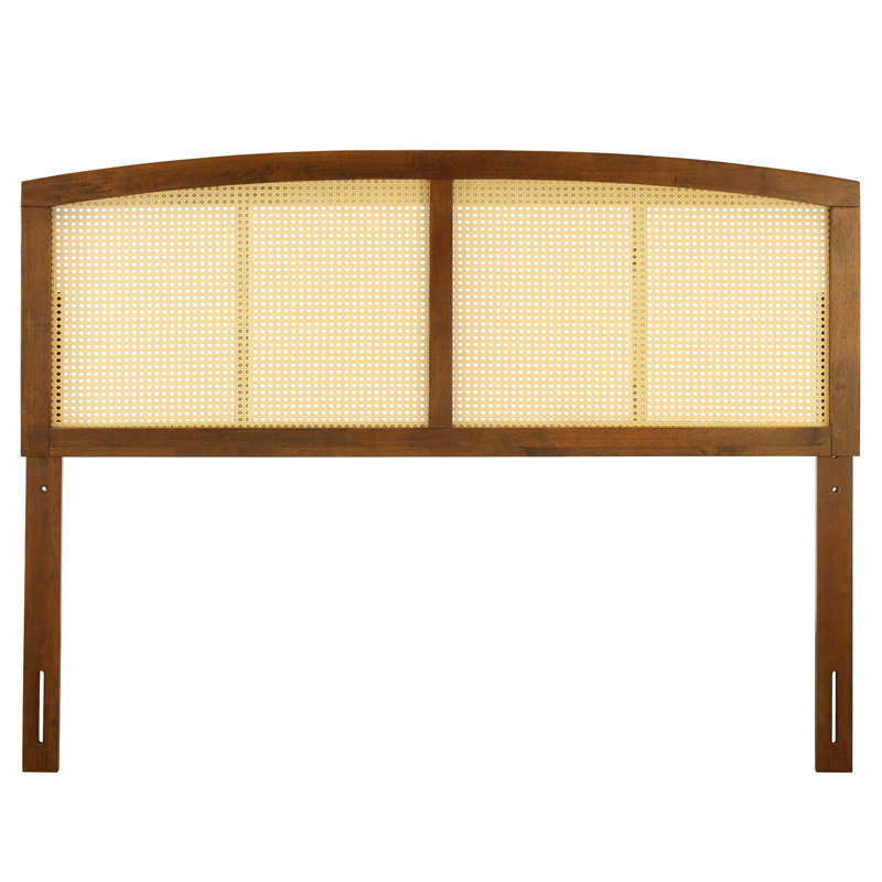 Halcyon Cane Headboard, Full, Walnut