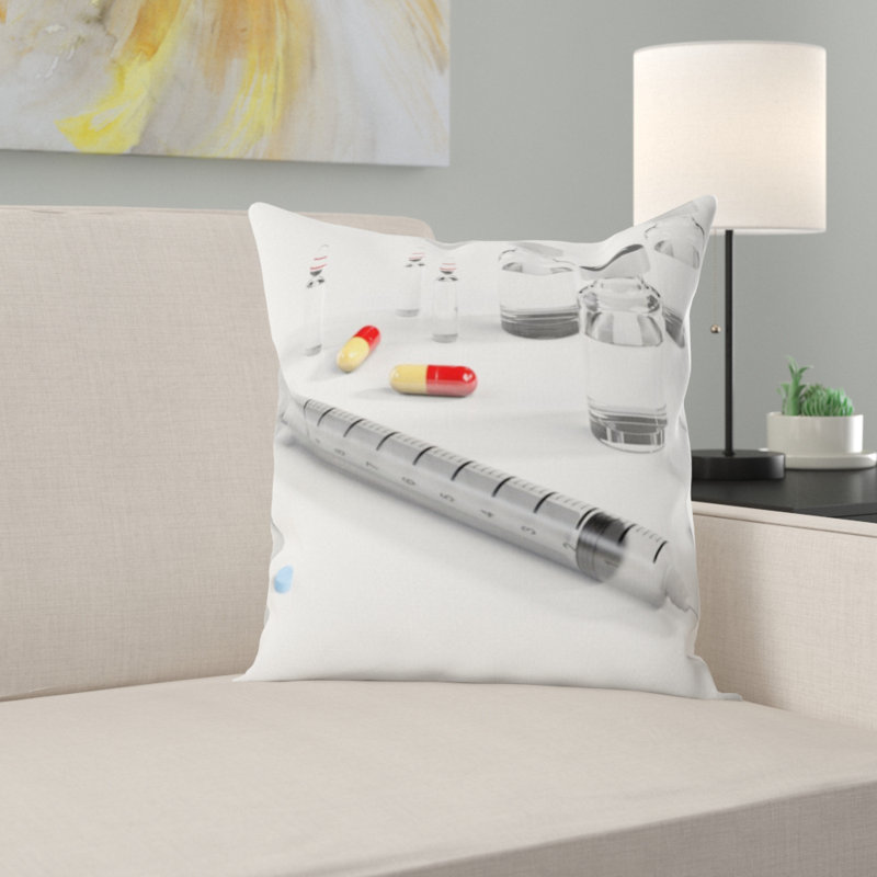 Microsuede Throw Pillow