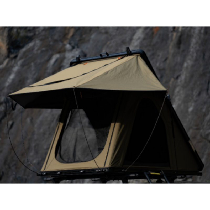 Tente de toit spacieuse ABS + acier style aventure moderne pour les voyages en camping en plein air