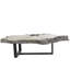 Table basse de salon en bois de teck Loudon