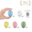  36 pièces d'œufs de Pâques décorations pour petits arbres, œufs de Pâques en plastique rose bleu pastel de 1,57 po en vrac, décorations à suspendre incassables-972438971