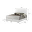 Ensemble de chambre à coucher 6 pièces Vyara-900334762