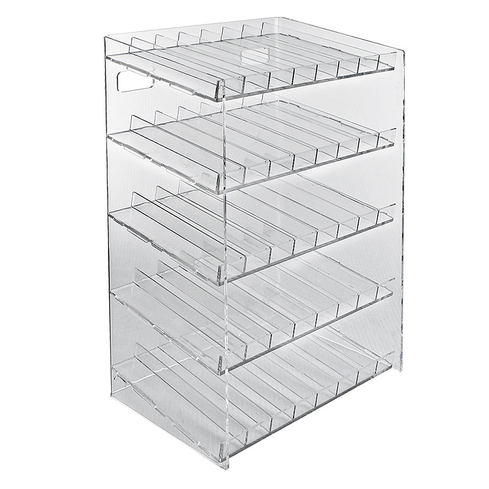 Five-Tier 40 Compartment Display, 8-Comp per Tier. 