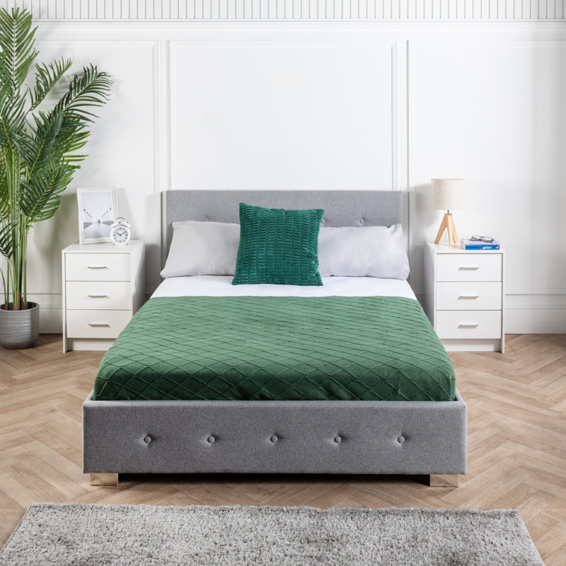 Nellie Upholstered Ottoman Storage Bed, Kingsize (5')