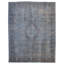 Tapis bleu denim clair 9 pi 9 po x 12 pi 7 po Krishn