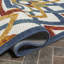 Tapis d'intérieur / extérieur rouge / bleu / jaune Flora-69808008-131043058