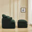 Luxueux fauteuil surdimensionné avec support lombaire et repose-pieds assorti pour un confort et un style ultimes-1143001580