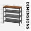 12 Pair Shoe Rack