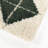 Quarterman Green Diamond Shag Area Rug-1389694523