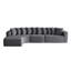 Ensemble de canapé modulaire en chenille de 131,1 pouces-136586717-136586716