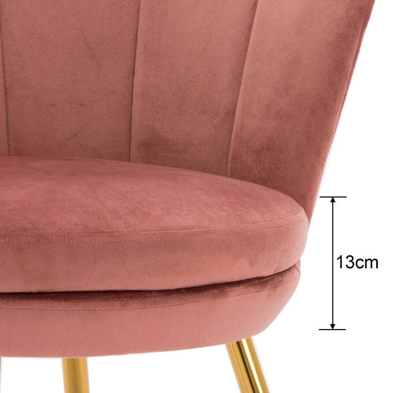 Aderinsola Office Chair, Pink
