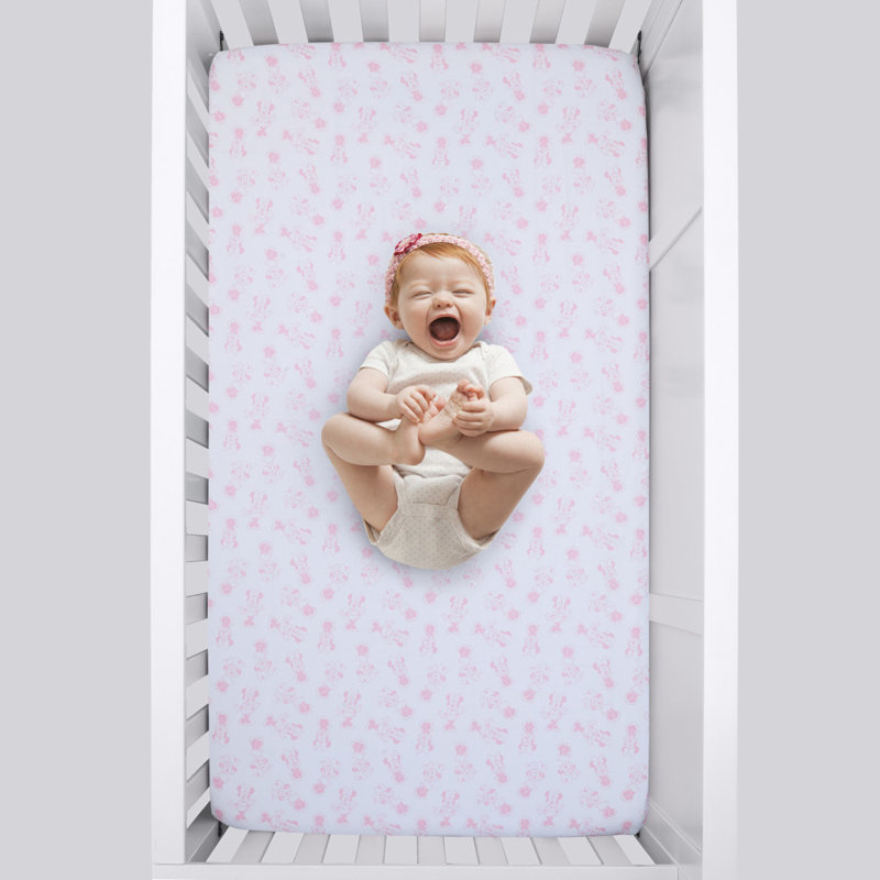 Drap-housse pour lit de bébé No Happy Disney