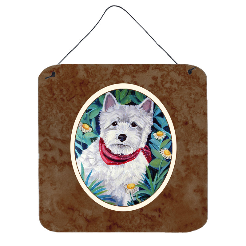 Décoration murale westie