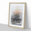 High over the Los Angeles Skyline in Abstract - Picture Frame Graphic Art Print-55763056-55763059