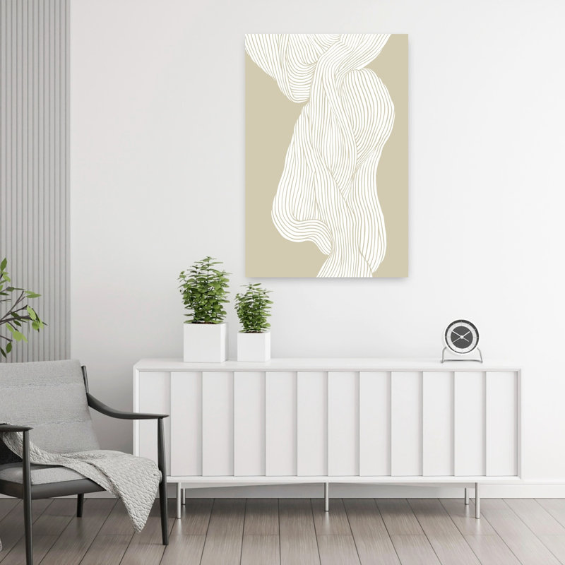 Art contemporain, art contemporain minimaliste abstrait, H 36 po x l 24 po