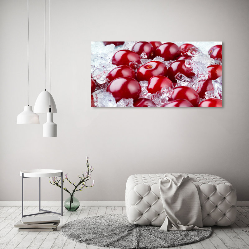 Iced Cherry - Wrapped Canvas Print