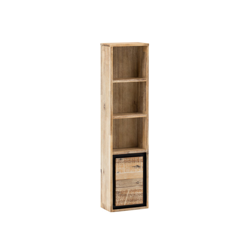 Makoti Solid Wood Wall Bathroom Cabinet