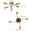 Almetta Semi Flush Mount