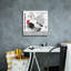«Plaid Country Rooster C» par Jean Plout, art mural sur toile-2044881670