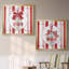 «Candy Cane Christmas I», ensemble de 2 reproductions d'art-31237314-31237315-31237317