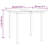 Marreco Patio Dining Set with Square Table-1430755560-1430755561