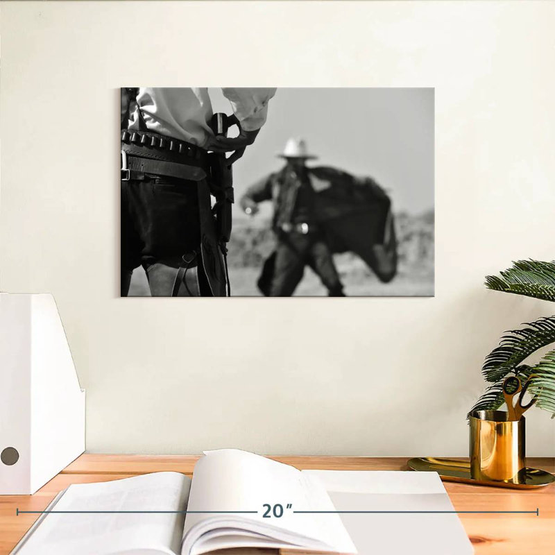 Lelar Cowboy Duel, 8" H x 12" W
