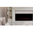 Wrought Studio Electric Fireplace - 36 Inch Wall Mounted Fireplace Heater with Remote Control Adjustable LED Flames, Timer, Heat, and Brightness-21334158