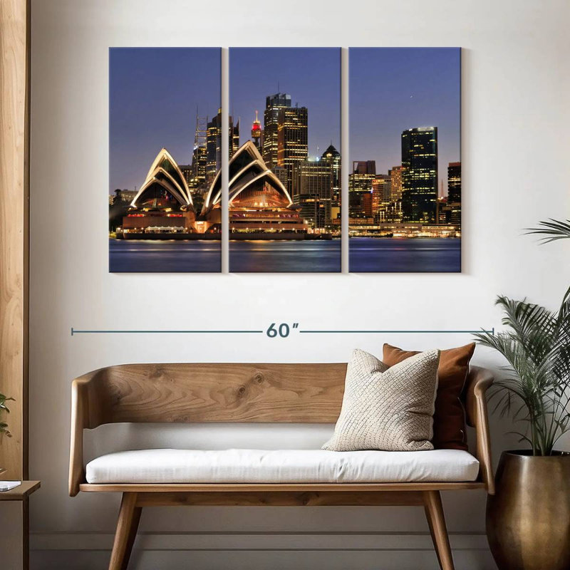 Sirci illuminé Sydney, H 32 po x l 50 po