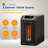 Lifesmart 1500 Watt 5118 BTU Electric High Efficiency Compact Space Heater with Adjustable Thermostat , Remote Included and with Digital Display