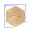 Hexagon Polished Marble Tile,1 box 12 pcs