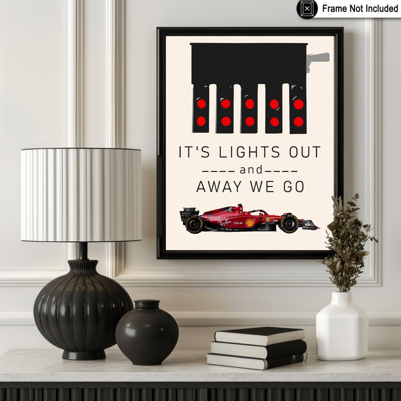 It's Lights Out, Unframed, Poster, 16"H x 20"W
