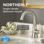 Robinet pour salle de bain à poignée simple avec drain 50/50 Gerber Northerly-123191215